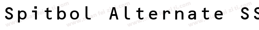 Spitbol Alternate SSi字体转换
